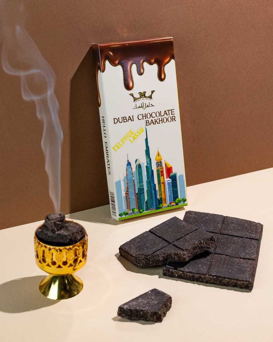 Dubai Chocolate Bakhoor Felssi Lasu 500g