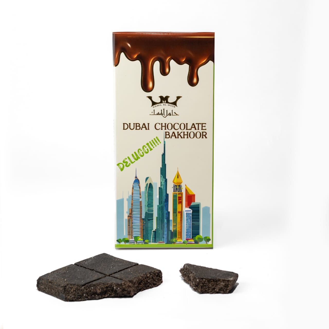 Dubai Chocolate Bakhoor Delucci 500g