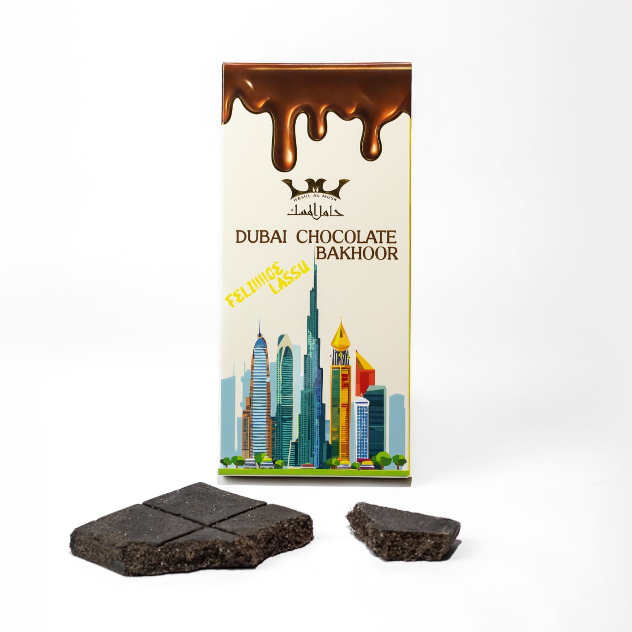 Dubai Chocolate Bakhoor Felssi Lasu 500g