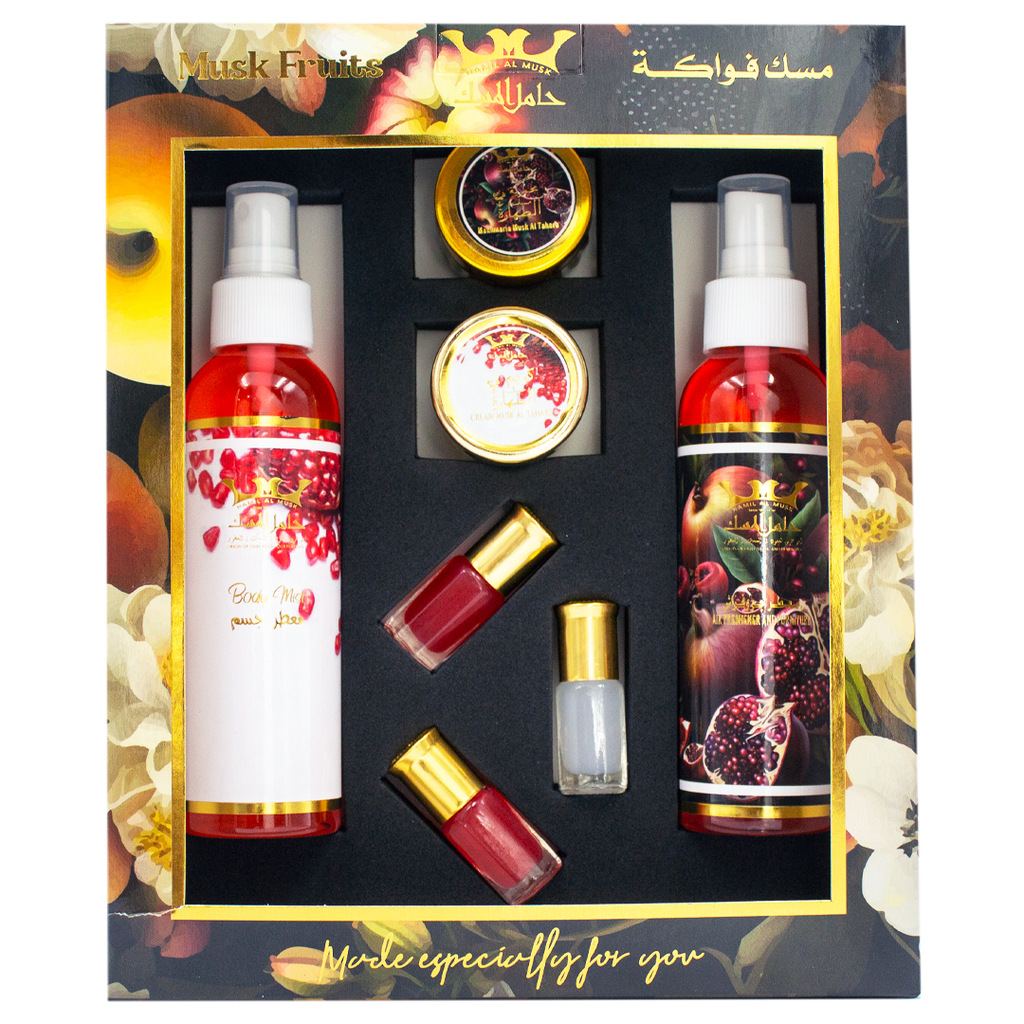 Musk Fruits Collection 7 psc Pomegranate